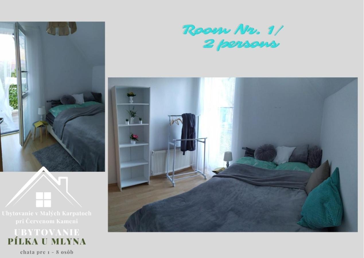 Ubytovanie Pod Cervenym Kamenom Male Karpaty Pila  Екстериор снимка